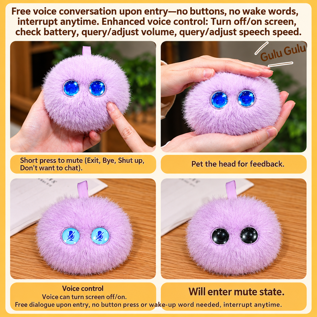 AiBuddy – Peluche con IA que habla y chat de voz