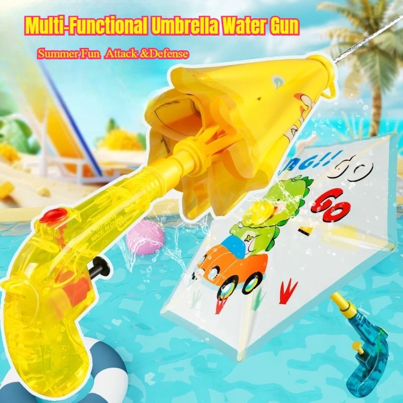 Umbrella Blaster - Verano y diversión - Pistola de agua con paraguas