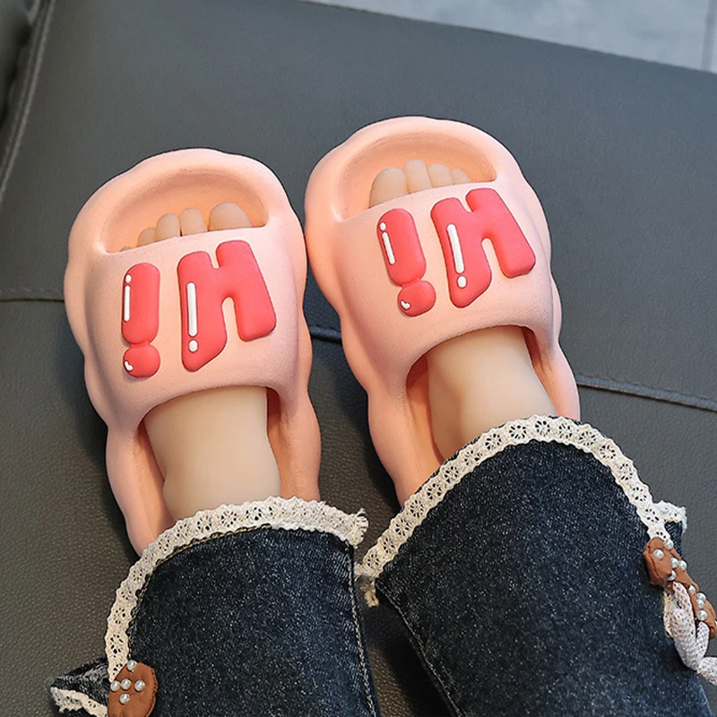 CloudWalk – Cómodas y antideslizantes – Chanclas infantiles «Hi»