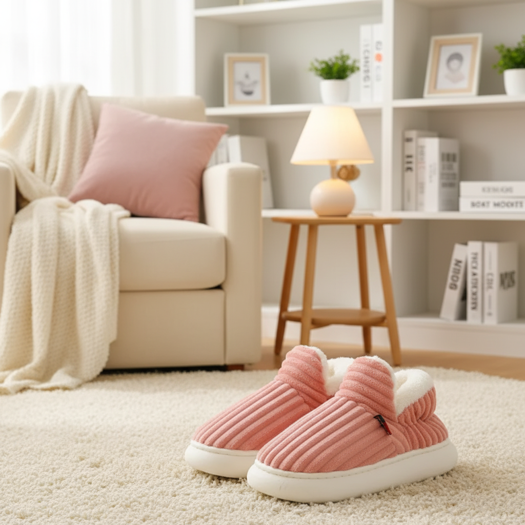 WarmNest – Suaves y cálidas – Zapatillas antideslizantes