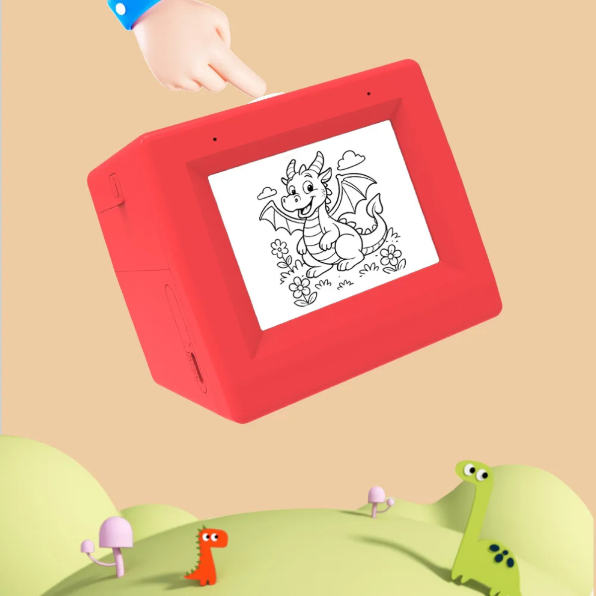 StickerMagic – Educativo y creativo: impresora de pegatinas con IA para niños