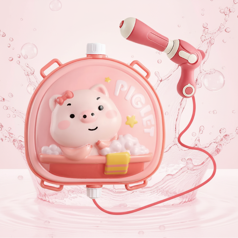 Kids Water Blaster – Divertido y práctico: mochila con pistola de agua