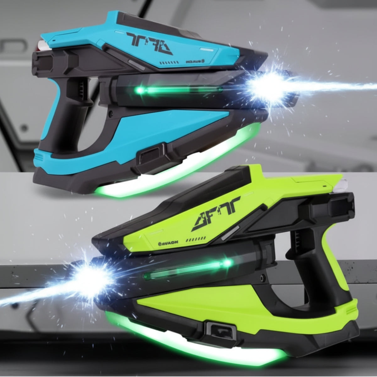 WaterStrike – Potencia y diversión – Pistola de agua automática Tomahawk