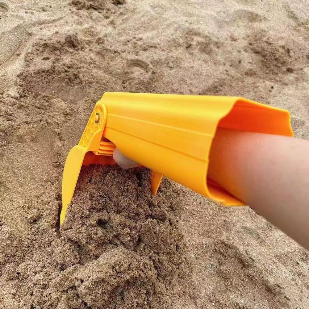 SandExcavator – Resistente y divertido: mano con pinza para arena