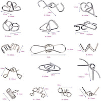 Thumbnail for Metal Puzzle Ring Set™  - Set de Anillos metálicos