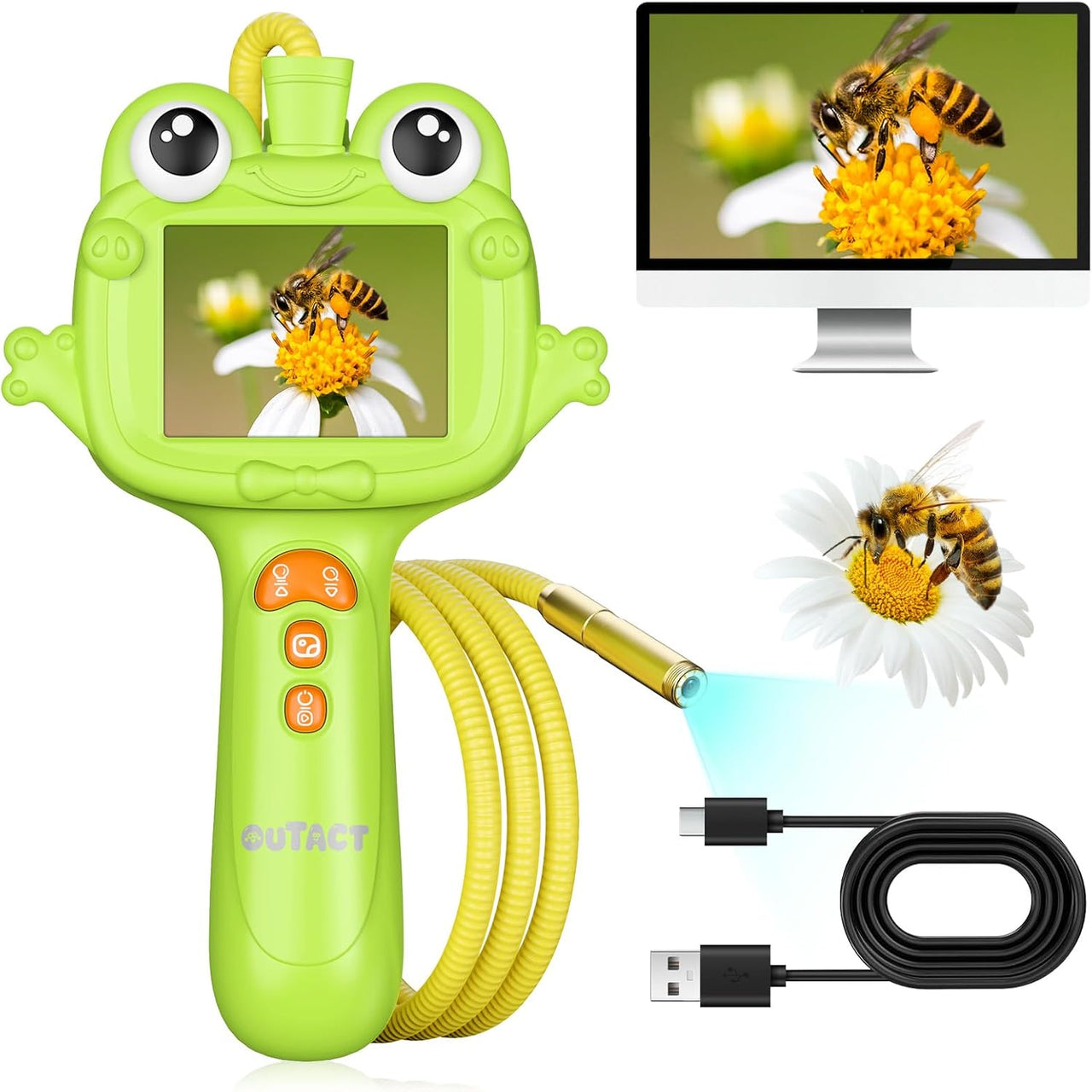 WonderScope – Educativo y aventurero: endoscopio con luz