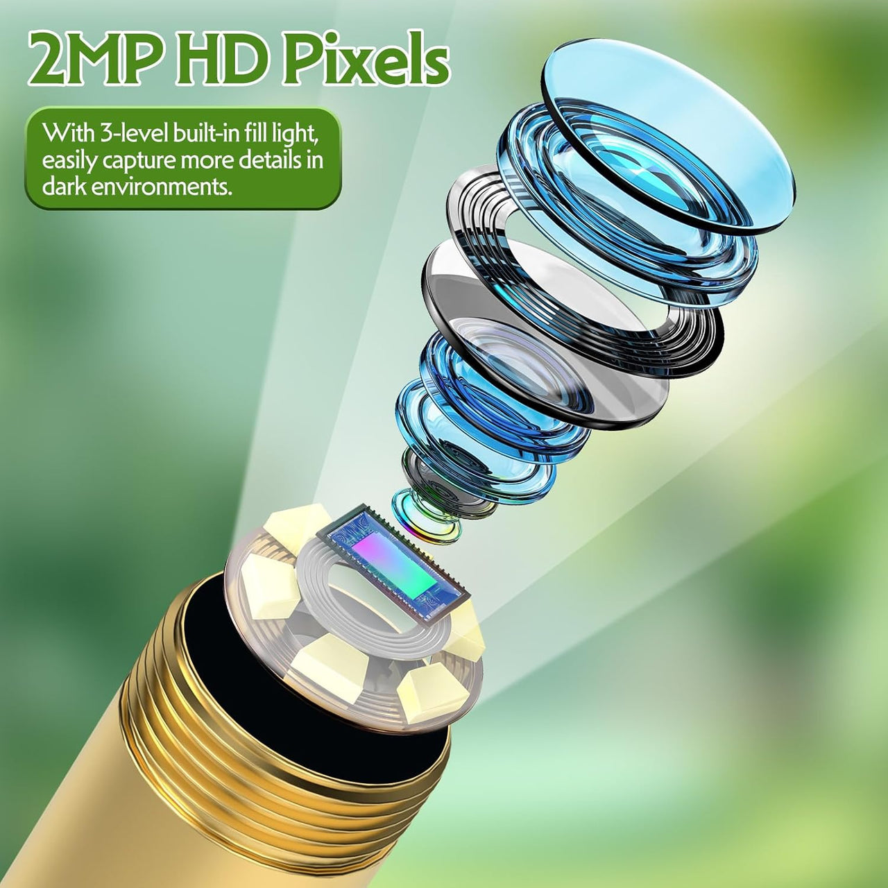 WonderScope – Educativo y aventurero: endoscopio con luz