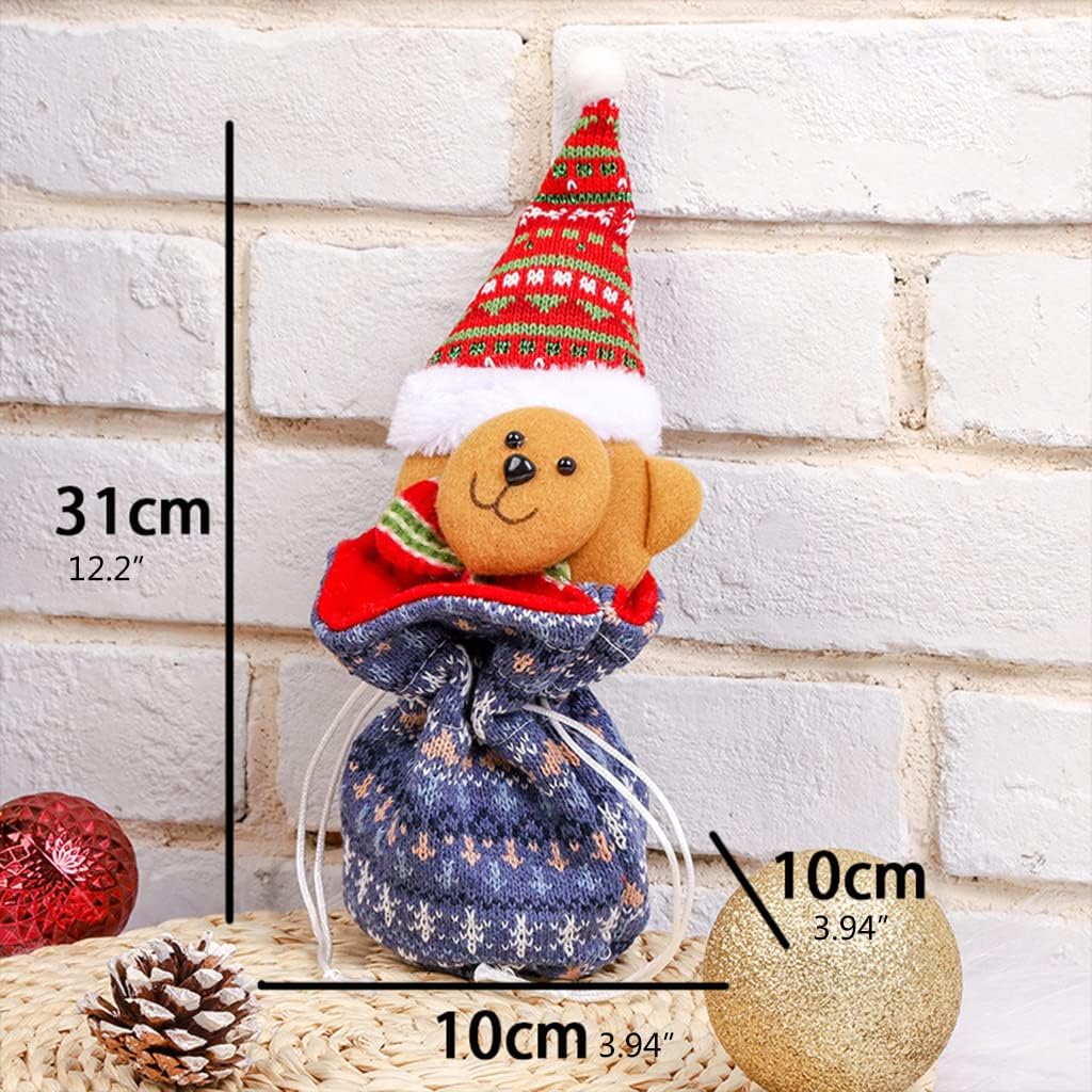 MerryBags – Lujosas y reutilizables: bolsas de regalo navideñas festivas