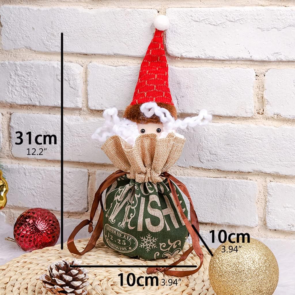 MerryBags – Lujosas y reutilizables: bolsas de regalo navideñas festivas