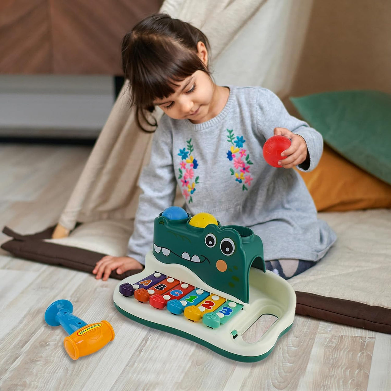 GatorBeats – Musical y divertido: xilófono de martillo de juguete