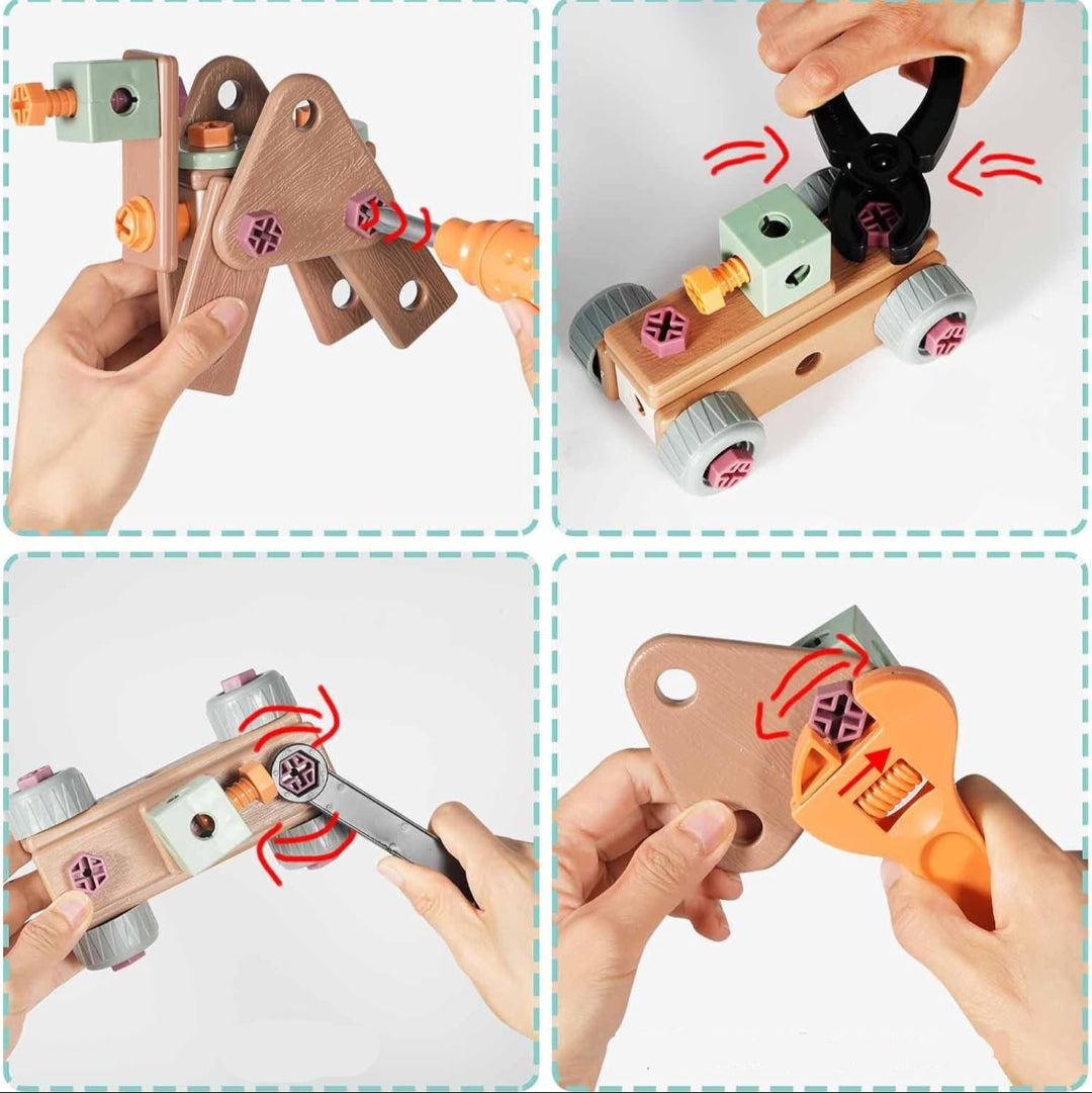 KlusKidz – Seguridad y aprendizaje – Juego de herramientas para niños