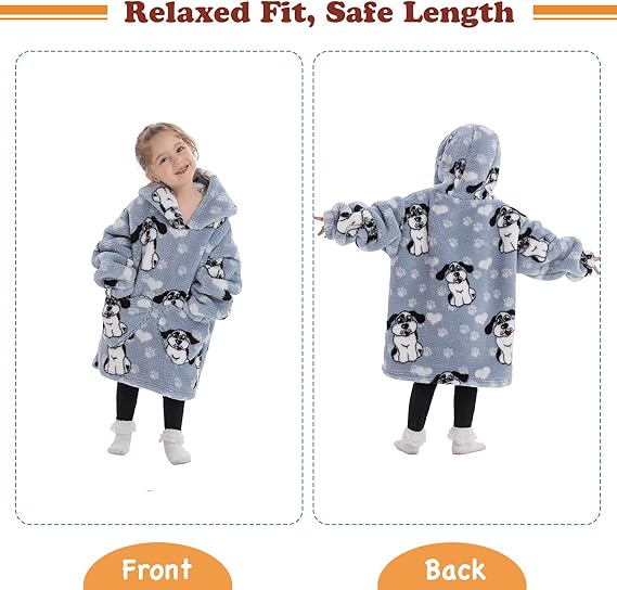 HappySnug – Bonita y cómoda: manta infantil con capucha