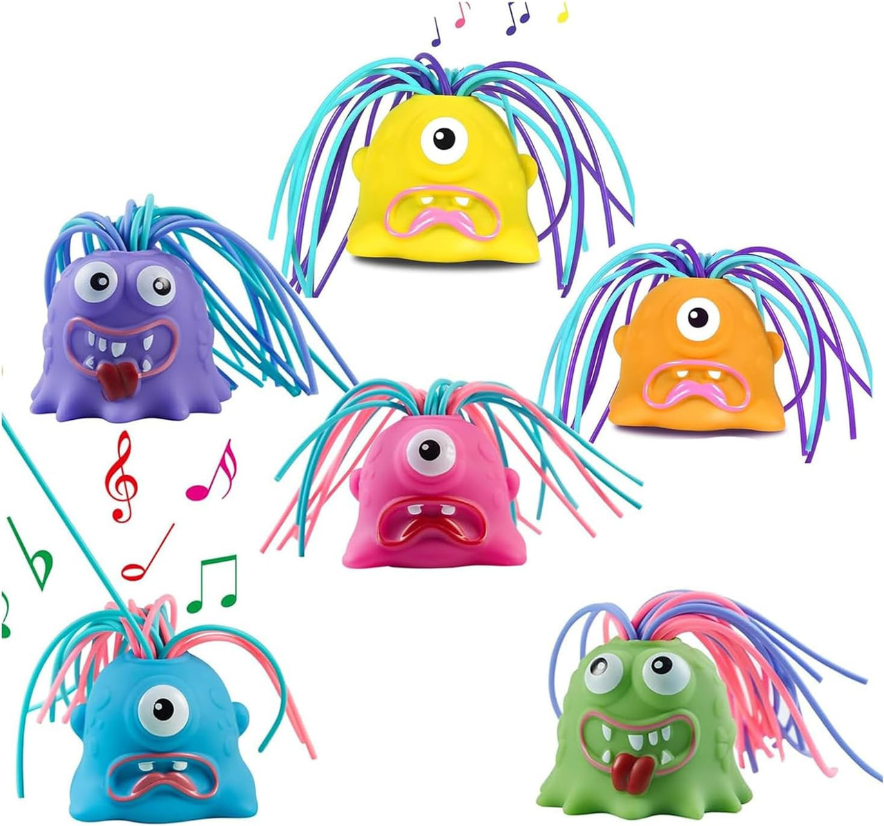 Yellie – Divertido e interactivo: juguete antiestrés Monster