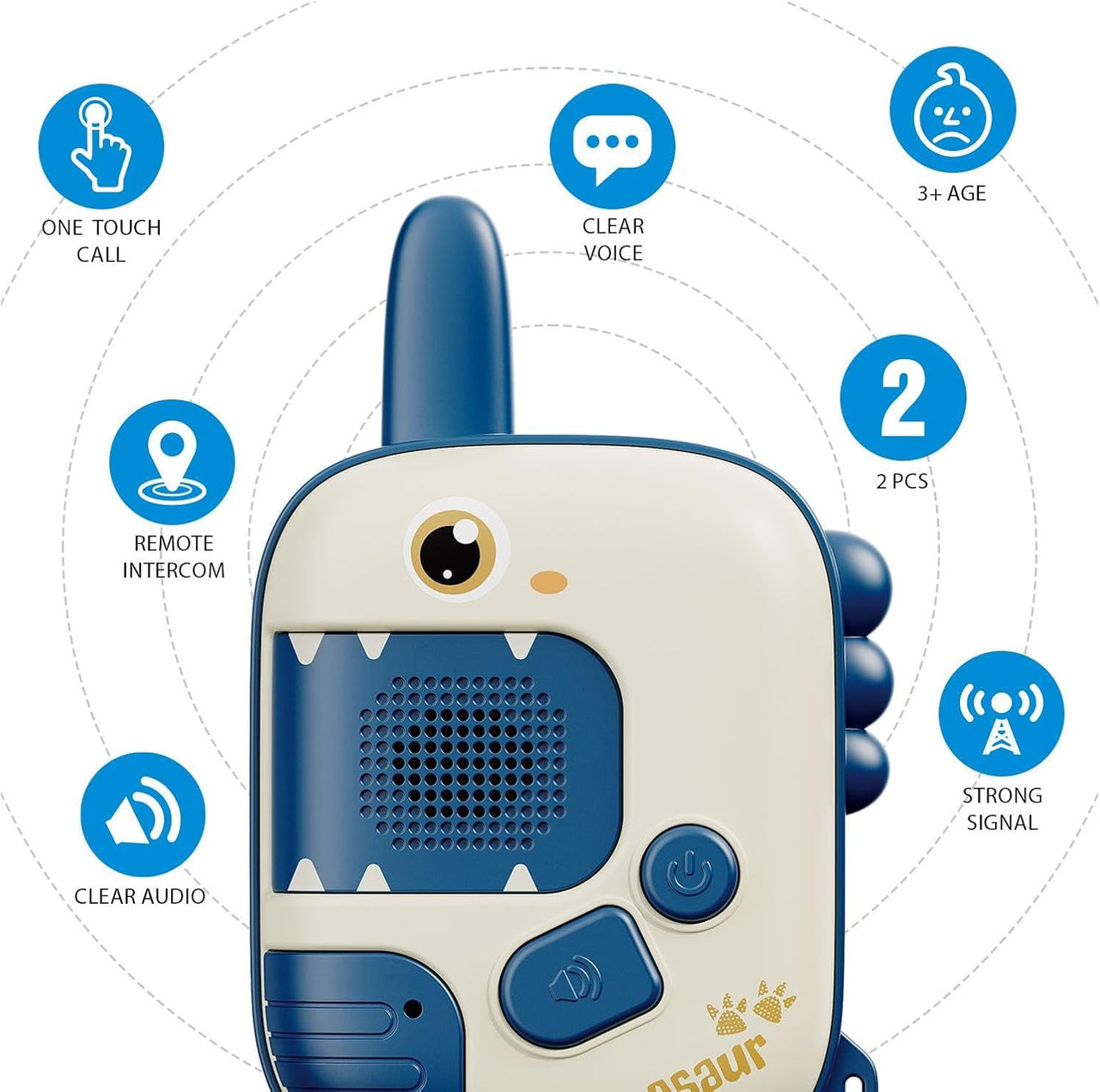 Dino Talk - Aventura y diversión - Dino Walkie-Talkies
