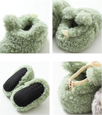 Thumbnail for SnuggleBunny – Cálidas y seguras: zapatillas antideslizantes Bunny