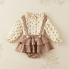 SweetPea – Conjunto para bebé niña con volantes y estampado floral