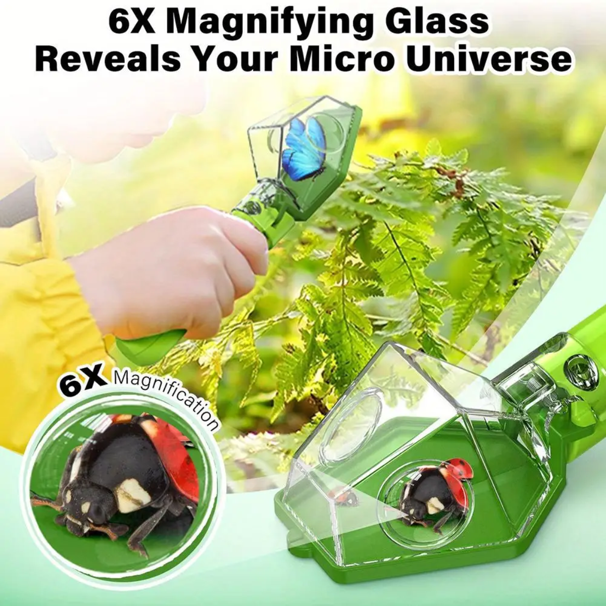 BugMaster – Educativo y divertido: atrapa-insectos multifuncional