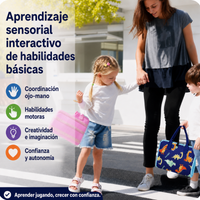 Thumbnail for 7-in-1 Busy Board – Motricidad y aprendizaje – Tablero de actividades