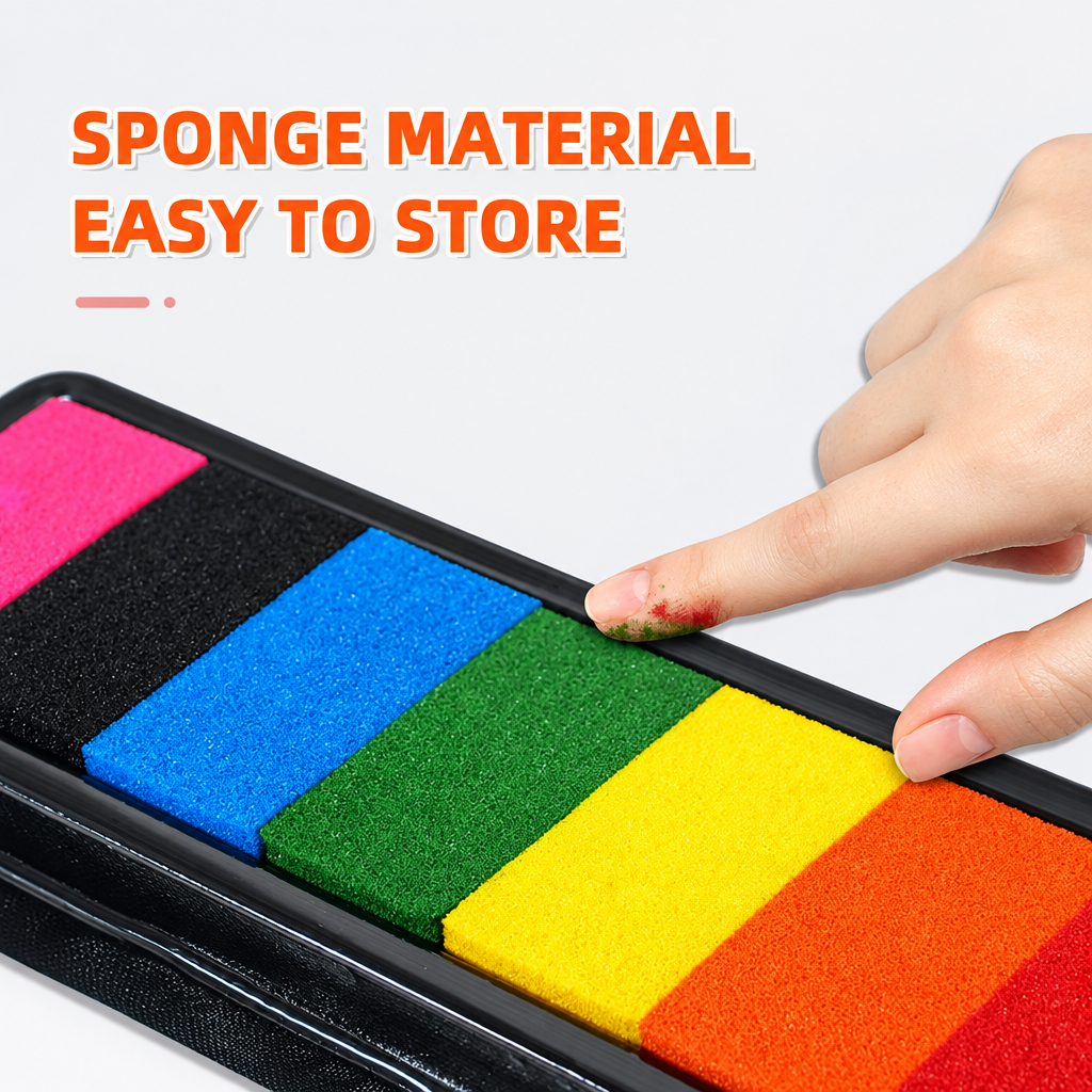 FingerArt – Creativo y colorido: libro de pinturas con los dedos para niños