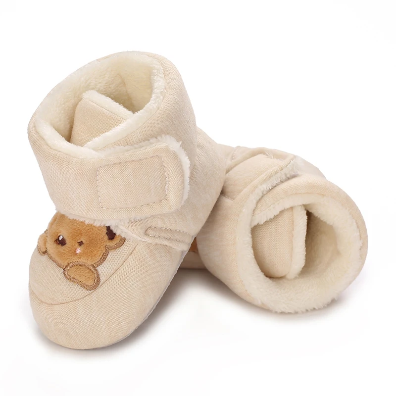 TinyBoots – Acogedoras y cómodas: zapatitos de felpa para bebés para el invierno