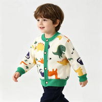 Thumbnail for CozyCardi – Suave y cálido: chaleco de punto con bonitos estampados