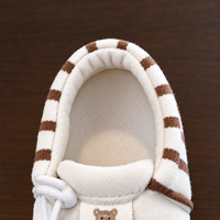 Thumbnail for TinyToes – Suaves y cálidos: primeros zapatitos para bebé con diseño a rayas