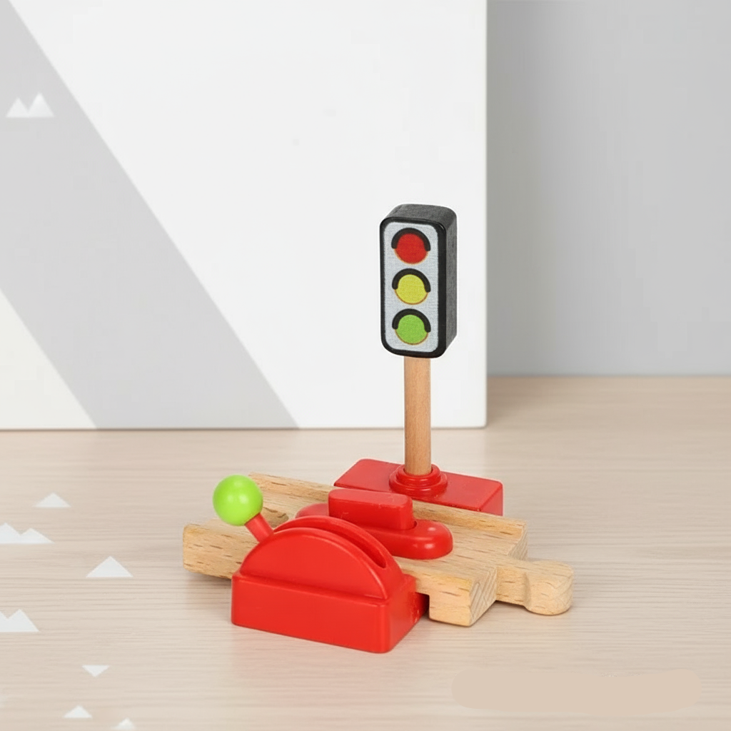 Woods – Elegante y educativo - Juego de madera de transporte público