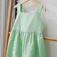 Thumbnail for BloomGrace – Bonito y cómodo: vestido infantil con lazo y tirantes ajustables