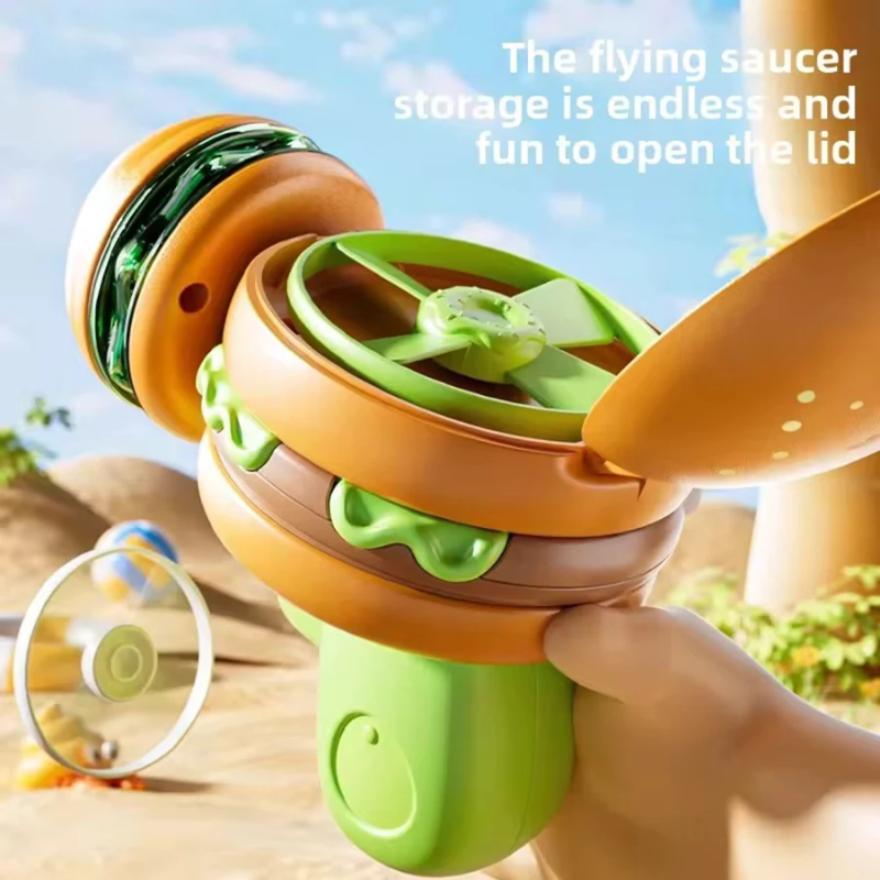 Flying Disk Toy – Creatividad y movimiento – Gyro Gun