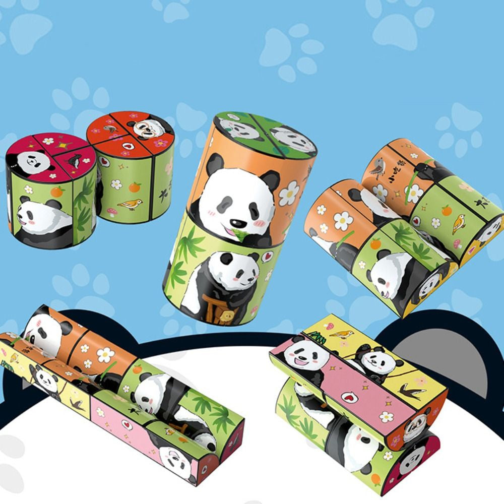 Panda Puzzle™ - Diversión educativa - Rompecabezas de Cubo