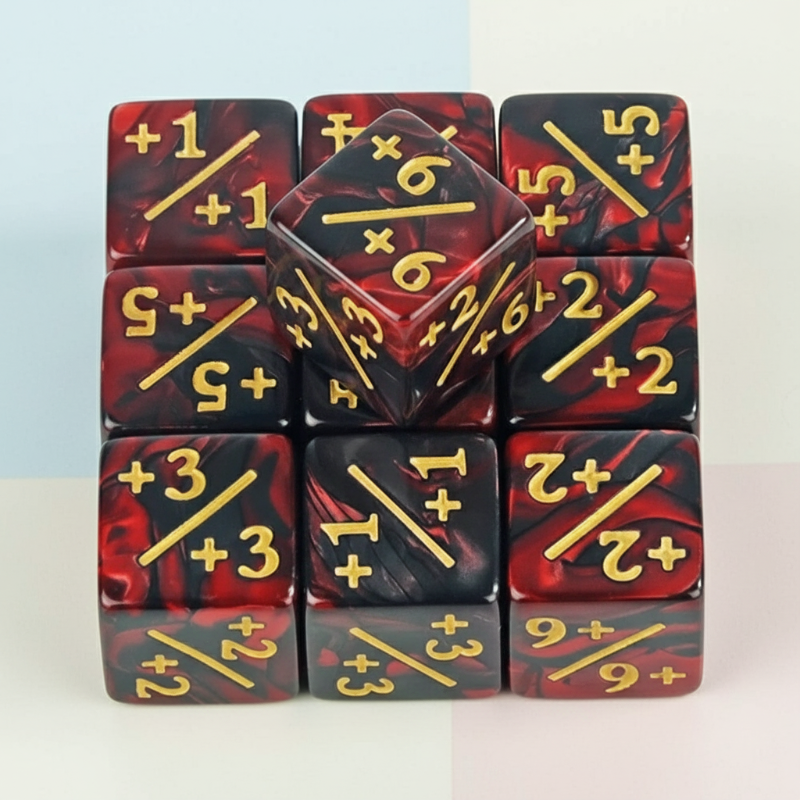 RollSmart – Divertido y educativo – Dados D6 para juegos de cartas