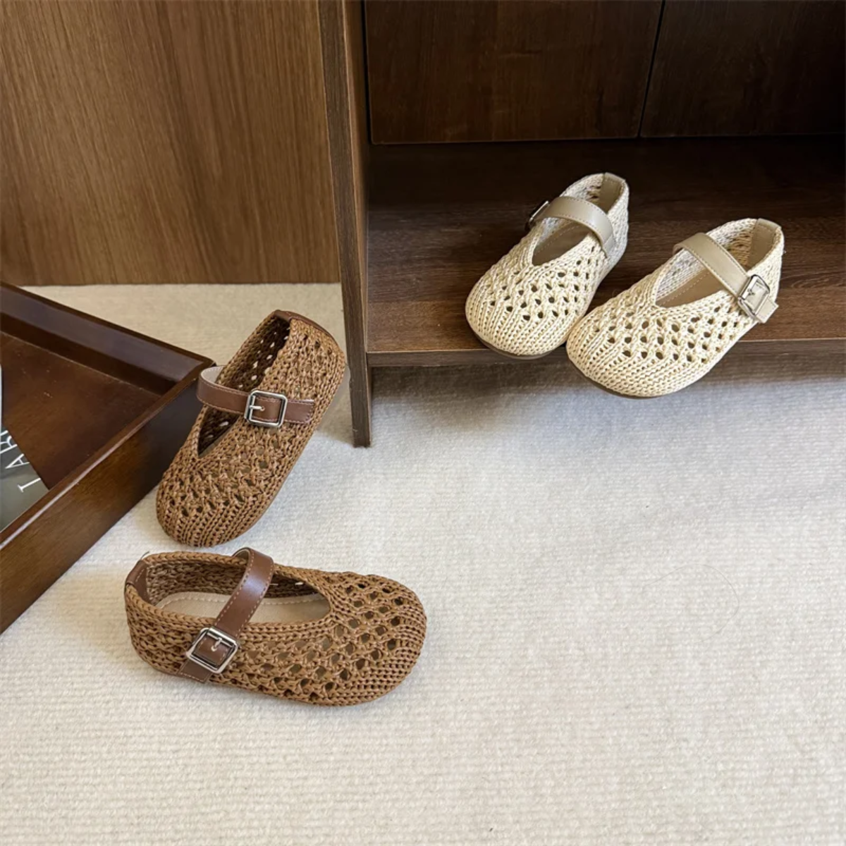 LittleWalkers – Cómodas y transpirables: bailarinas tipo Mary Jane