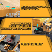 Thumbnail for ConstructoKids – Aprender y construir: juego de construcción 2 en 1 con camión de obras