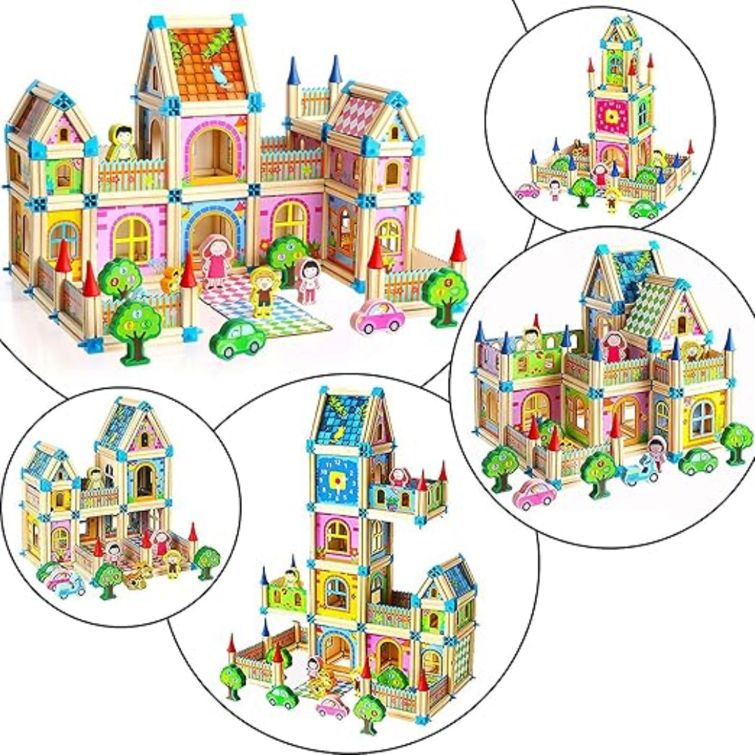 Woods – Sostenible y creativo: juego de construcción de madera para niños