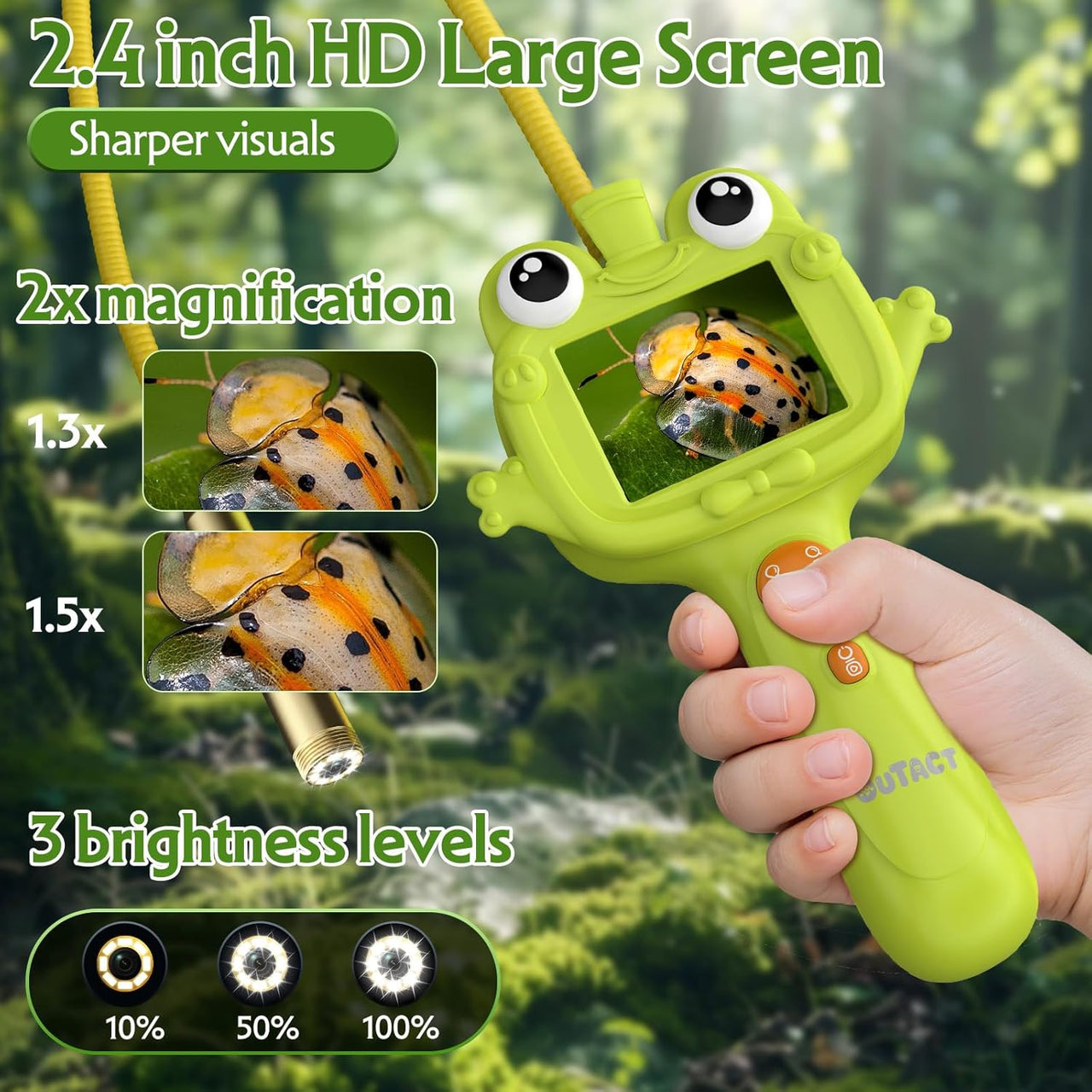 WonderScope – Educativo y aventurero: endoscopio con luz