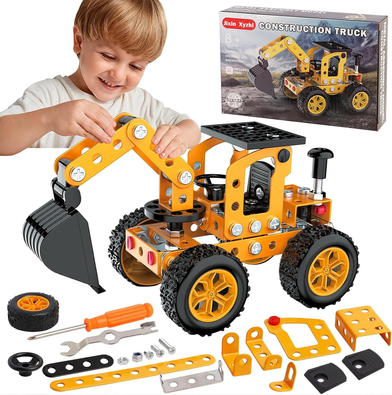MetalBuild – Robusto y educativo: set de construcción de vehículos