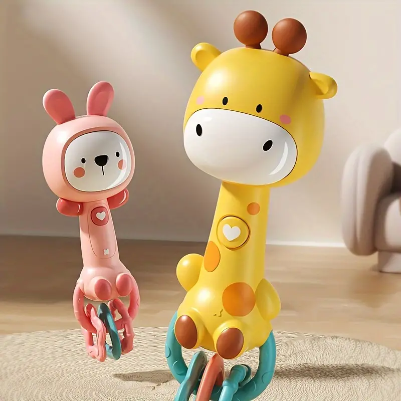 TinyZintuig – Seguro e instructivo - Sonajero para el desarrollo sensorial del bebé