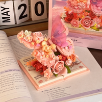 Thumbnail for BloomBook – Romántico y creativo: libro de flores en 3D con rosas y mariposas