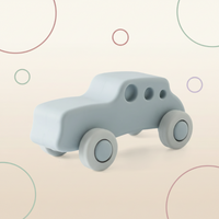 Thumbnail for Montessori Silicone Toy Car – Seguro y apto para morder: juguete de silicona con forma de vehículo para morder