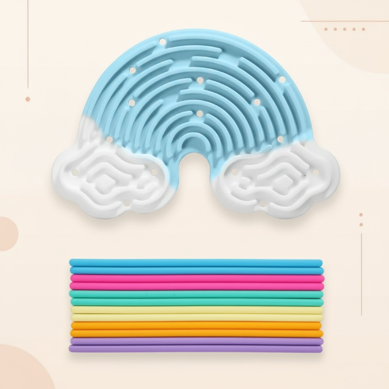 FidgetFrost – Divertido y suave – Tablero de actividades de silicona