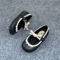 Thumbnail for MiniChic – Elegancia y estilo – Pantuflas infantiles con lazo