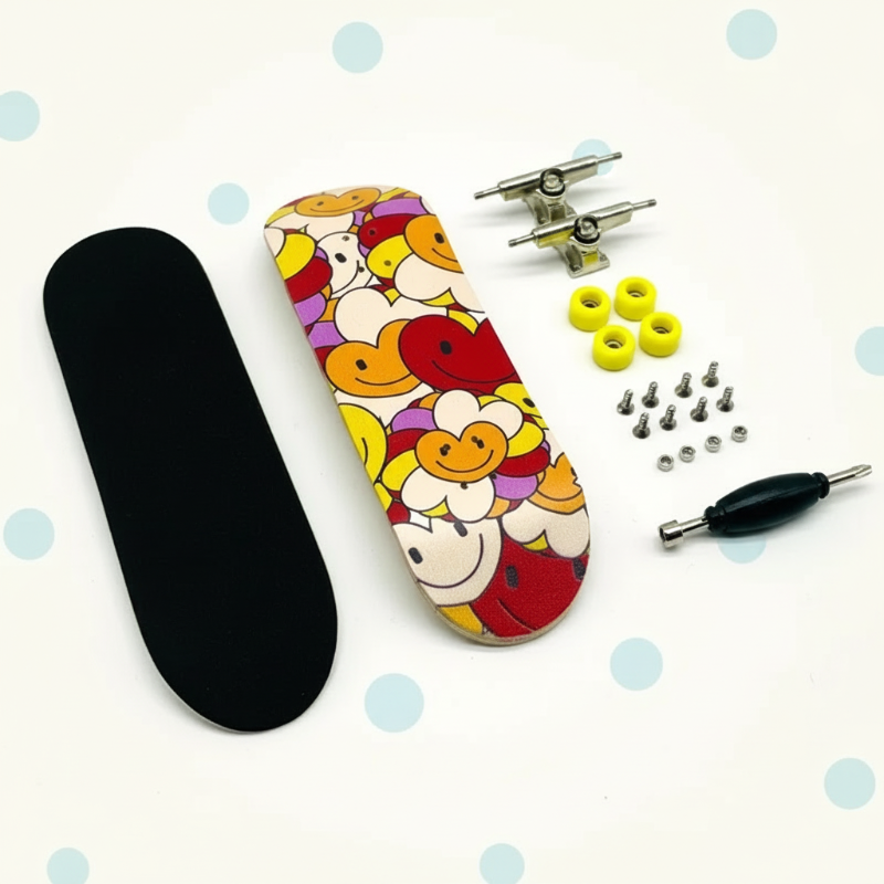 MiniDeck – Resistente y flexible: monopatín de dedo