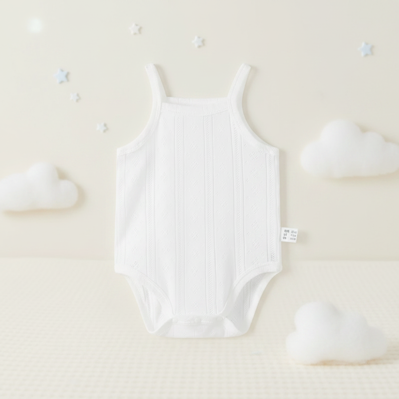 Summer Bodysuit – Ligero y cómodo – Body de punto para bebé