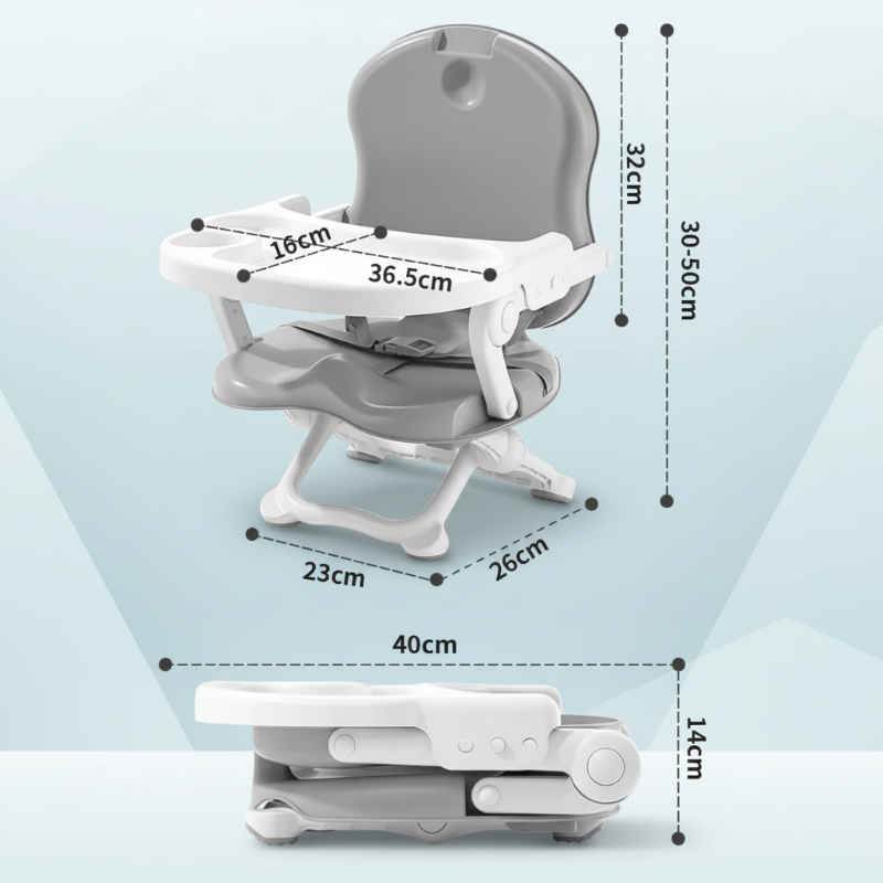 LittleCare – Compacta y fácil de usar – Trona para niños