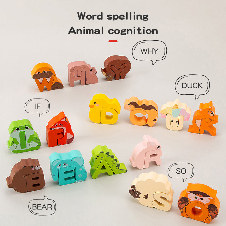 ZooLetters – Lúdico y educativo: rompecabezas del alfabeto con animales para niños
