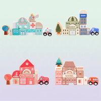 Thumbnail for BuildJoy – Educativo y divertido – Bloques de construcción de madera en la ciudad