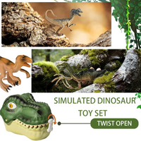 Thumbnail for DinoWorld – Creativo y realista – Juego de juguetes «Cabeza de dinosaurio»