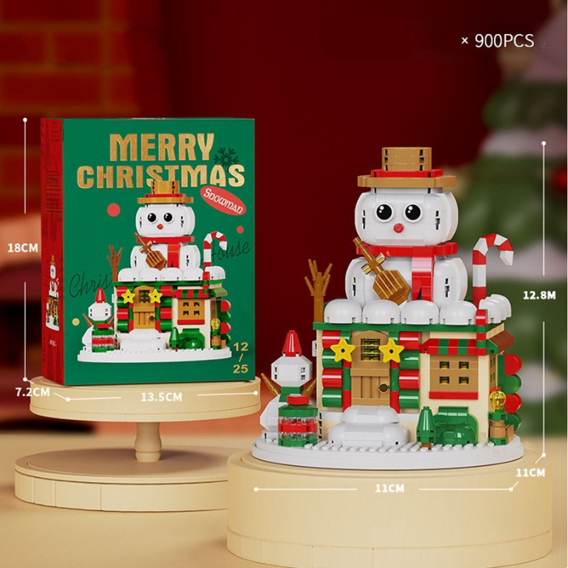 SnowieBlocks – Bonito y divertido: bloques de construcción navideños