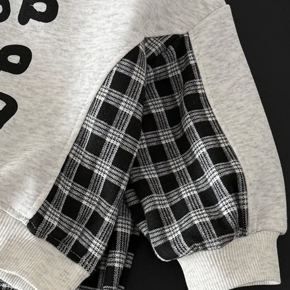 MiniBuddy – Suave y práctico: conjunto de jersey infantil de manga larga