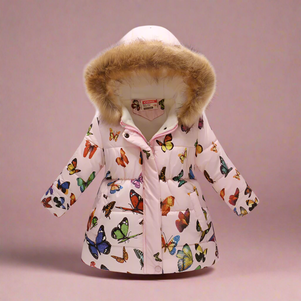 CozyTrend – Elegante y acogedor: abrigo acolchado de invierno para niñas